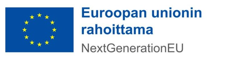 Euroopan unionin rahoittama.  NextGenerationEU.